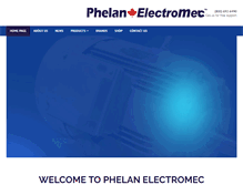 Tablet Screenshot of phelanmotors.com